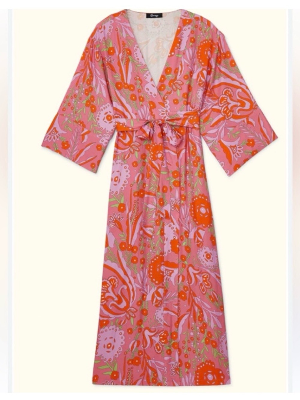Cravings- the dolcezza wrap robe- Rosa